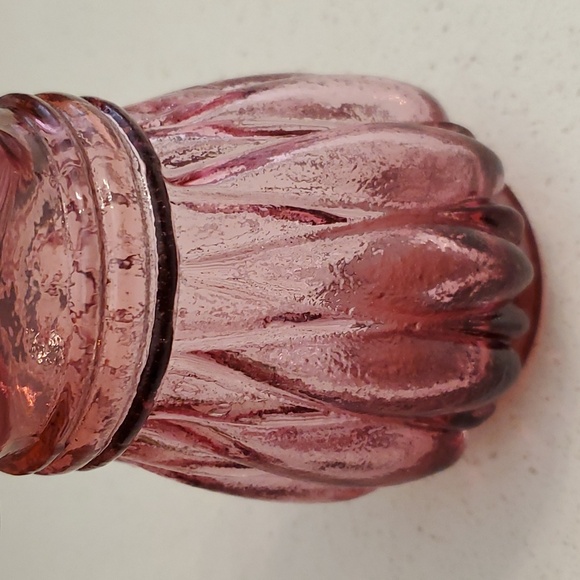 Vintage Cranberry Glass Pitcher - Picture 5 of 9